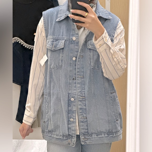 Jean Jacket Vest - Picture 3 of 7